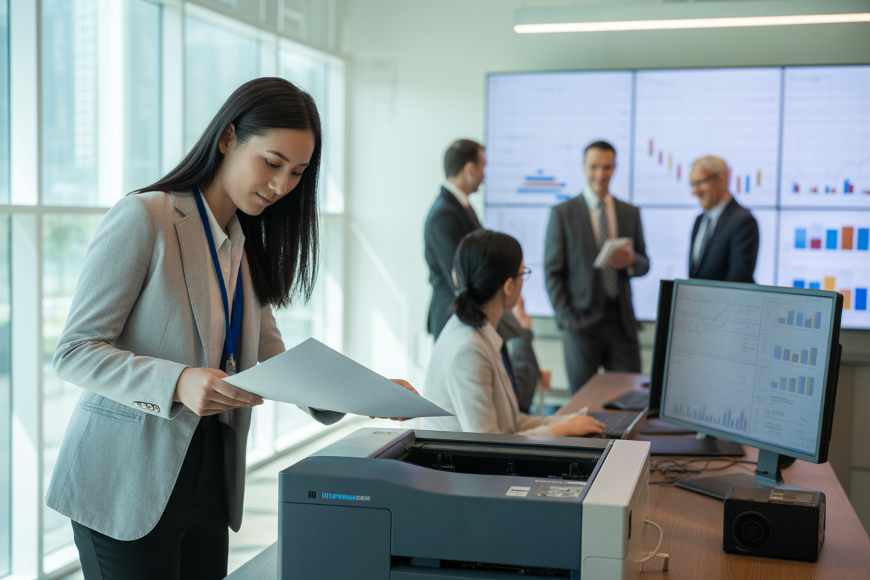 A simple diagram that shows how AI takes over the whole reporting process, from grabbing the raw data all the way to spitting out the final report.